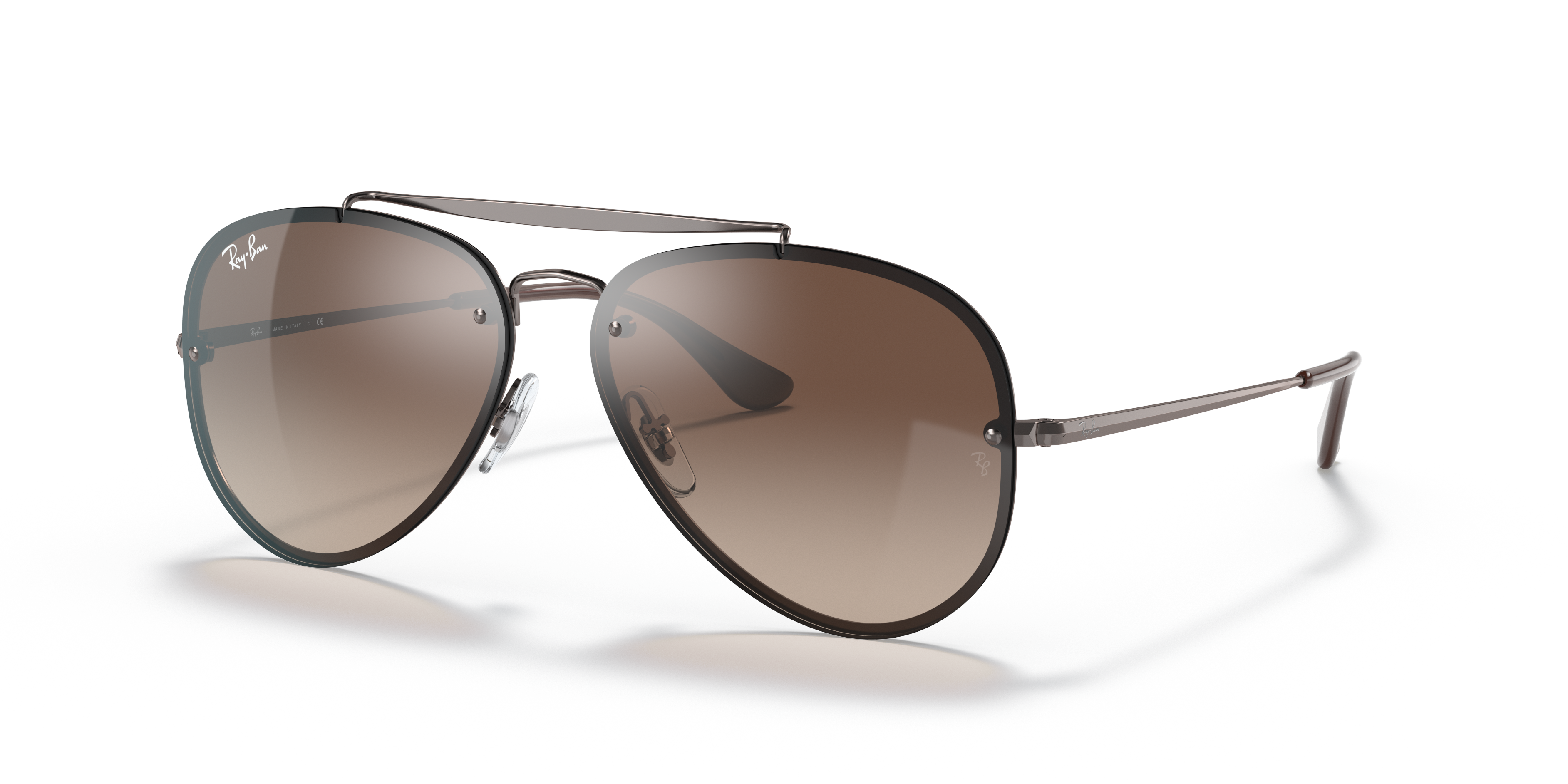 OCCHIALI DA SOLE UNISEX RAY-BAN RB 3584N BLAZE AVIATOR 001/19 ORO CALIBRO 58