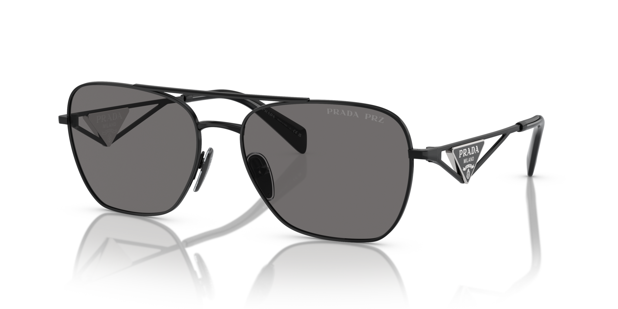 Occhiali da Sole Prada Donna 0PR A50S Metal Black – Eleganza Moderna